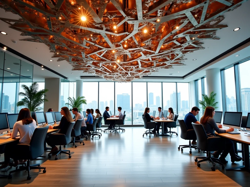 Kundeprosjekt kontor fra Vorgyronphikil